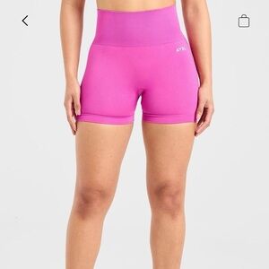 AYBL Empower Vibrant Pink High-Waist Shorts